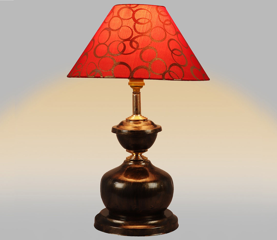 Paola Metal Table Lamp (Red)