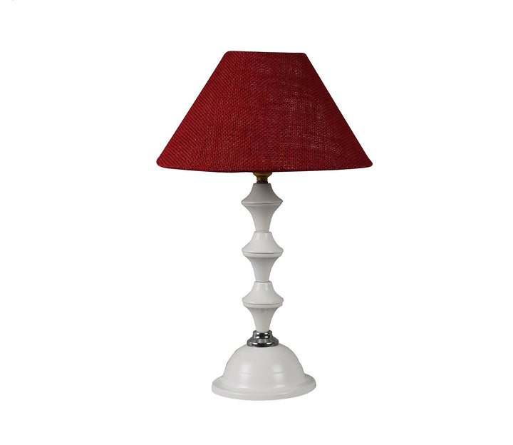 Red Metal Modern and Contemporary Table Lamp