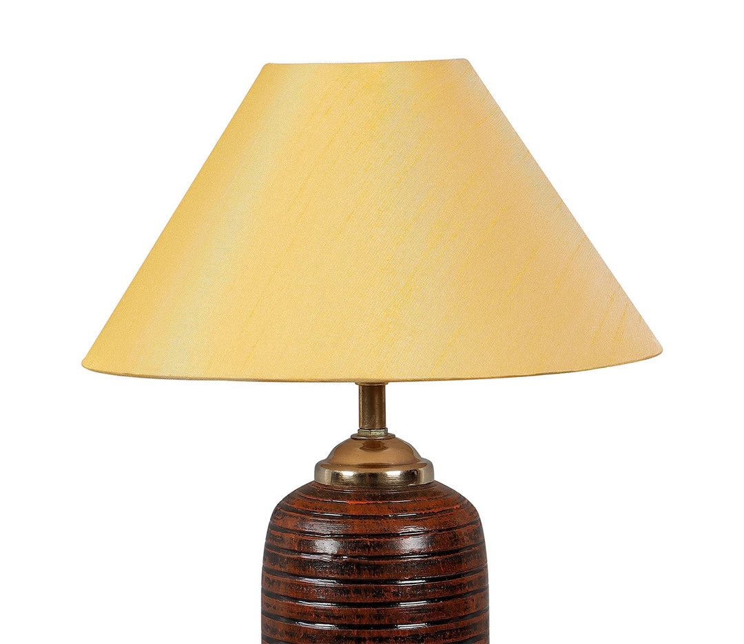 Yellow Terracotta Table Lamp