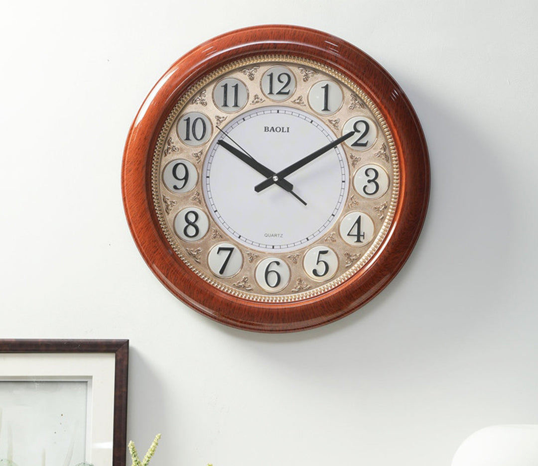 Large Round Wall Clock