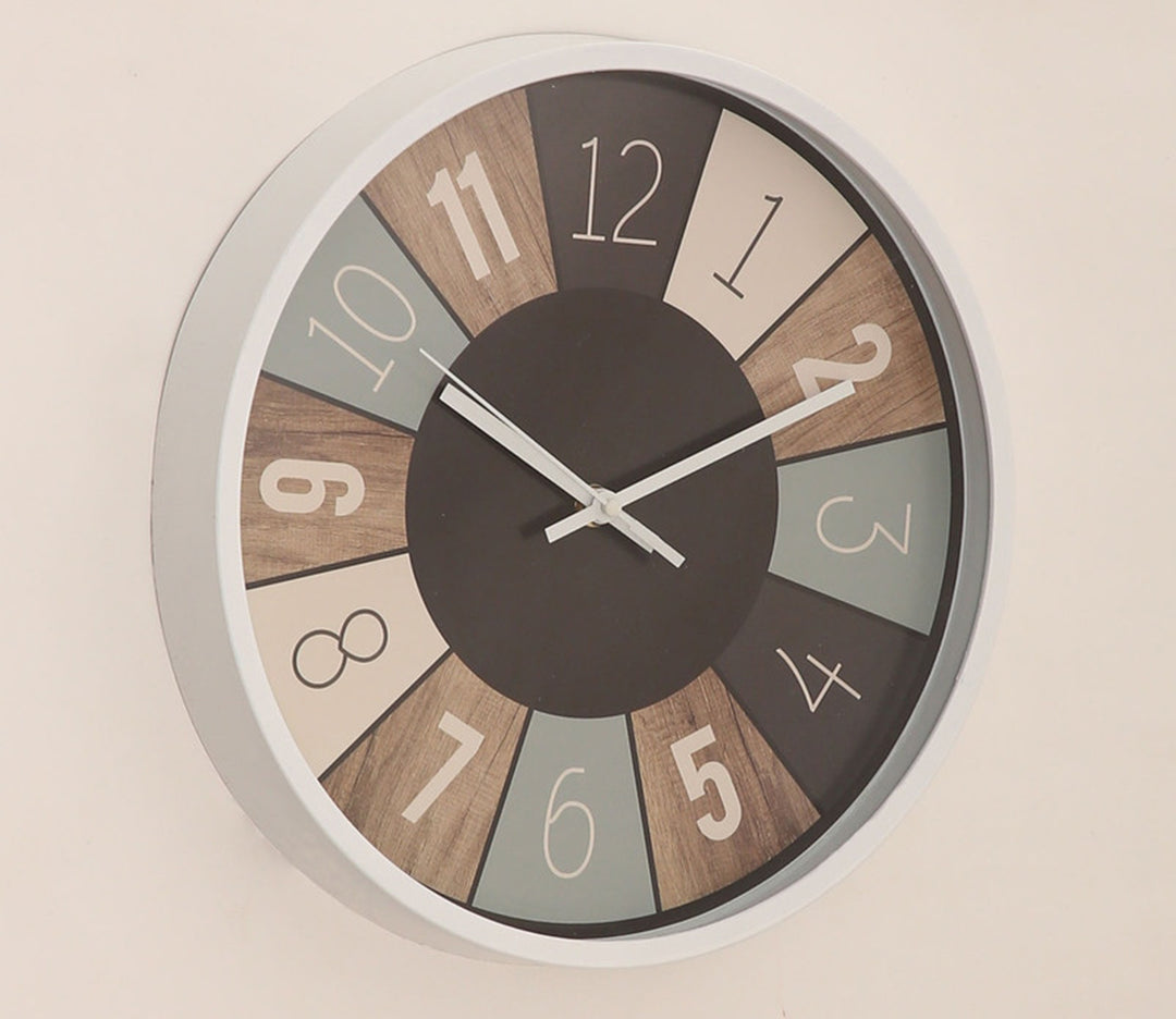 Minimalist Multicolor Wall Clock