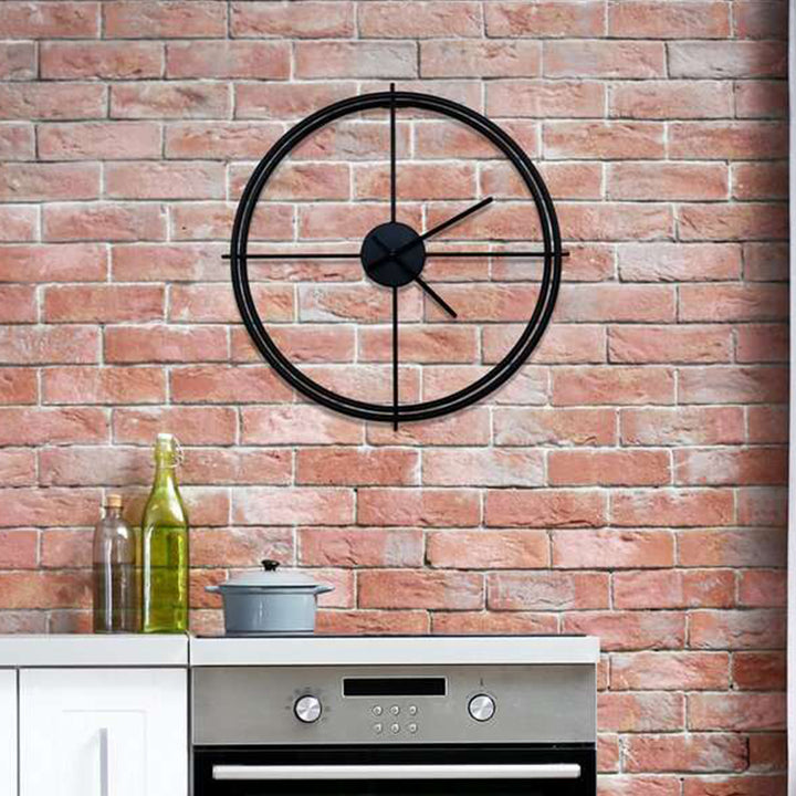 Berkeley Metal Wall Clock