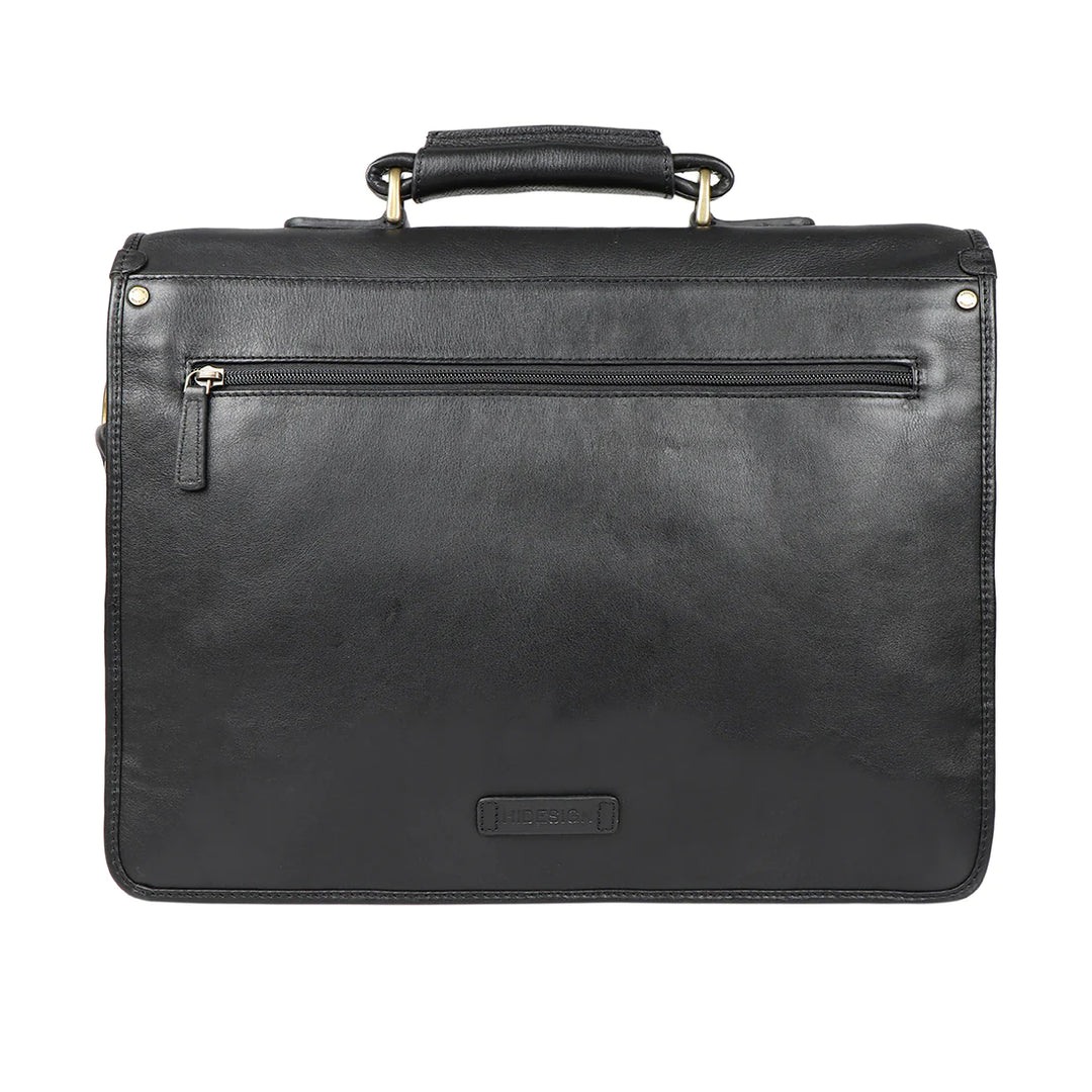 Men's Leather Briefcase, Multi-Compartment | Timeless Elegance Briefcase