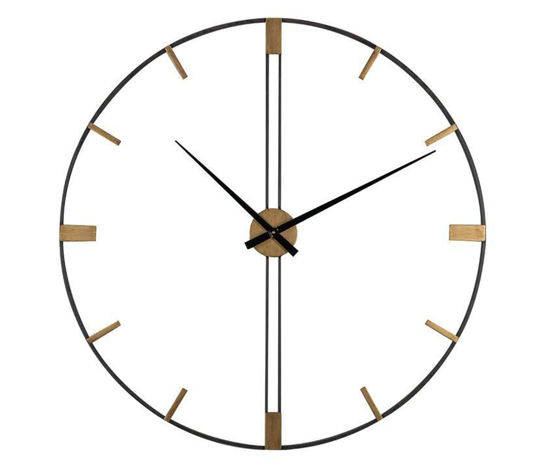 Henderson Metal Wall Clock