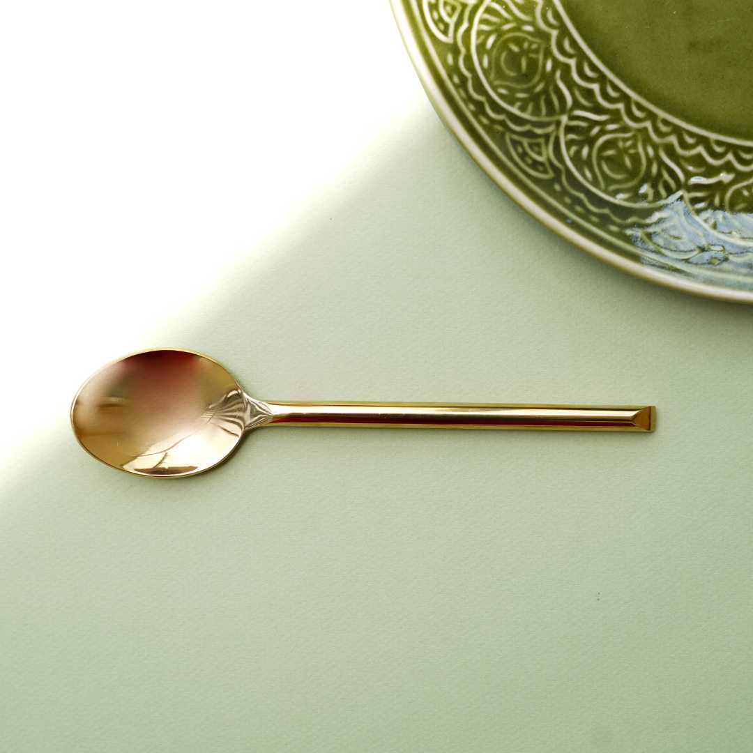 Gold Spoon Set - Pack of 4 | Luxurios Gold Spoon set of 4
