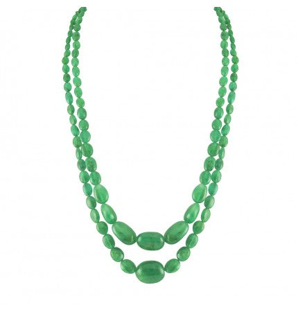Green Emerald Necklace | Natural Elegance Emerald Necklace