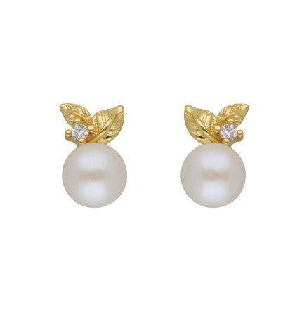 White Pearl Earrings | Timeless Romance Pearl Earrings