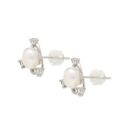 Classic White Pearl Earrings | Eternal Grace Pearls Earrings