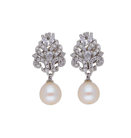 Freshwater Pearl and Stone Earrings | Captivating Allure 2-Pair Earring Combo