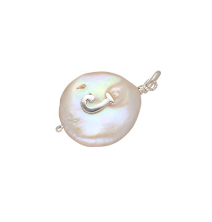 Mother of Pearl Pendant - White | Jewel of Elegance - J Silver Pendant