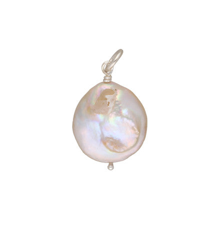 Mother of Pearl Pendant - White | Jewel of Elegance - J Silver Pendant