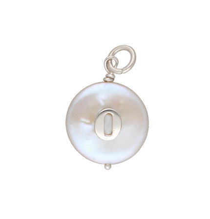Silver Pendant with Unique Modern Design | Opulent Expression - O Silver Pendant
