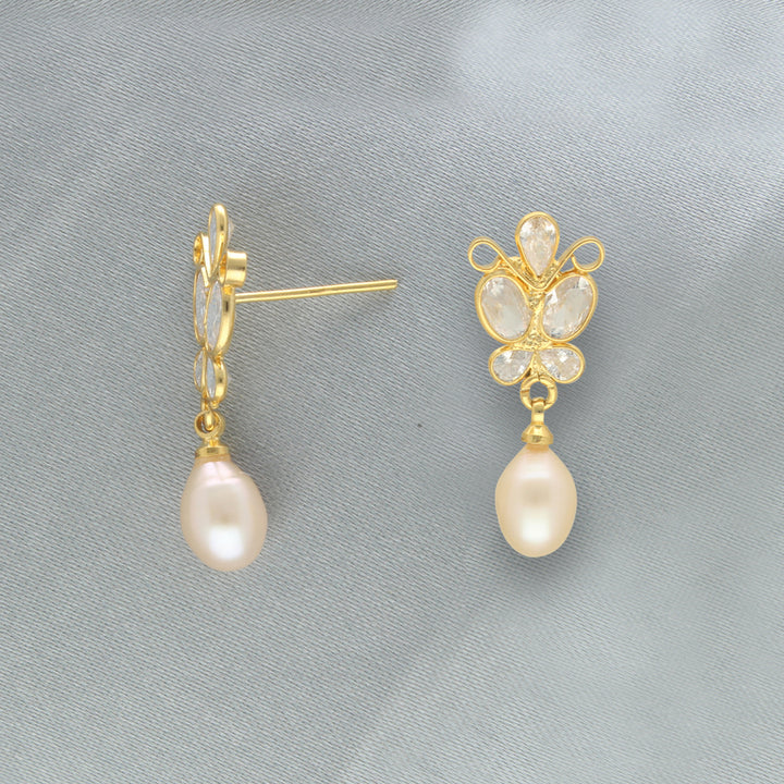 Pink Pearl Earrings | Blush Radiance Pearl Earrings