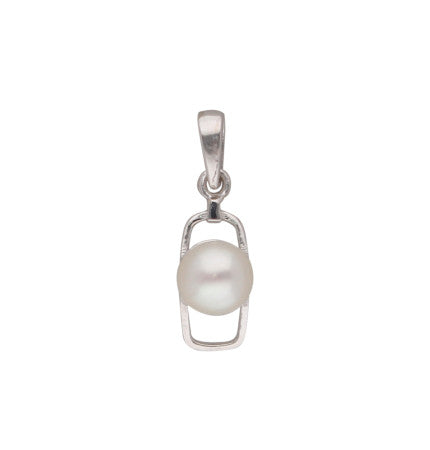92.5 Sterling Silver Pearl Pendant - Ivory Luminescence | Ivory Luminescence - Silver Pearl Pendant