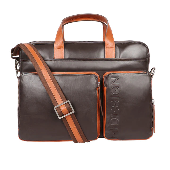 Men's Leather Messenger Bag, Magnetic Closure | Men's Leather Messenger Bag