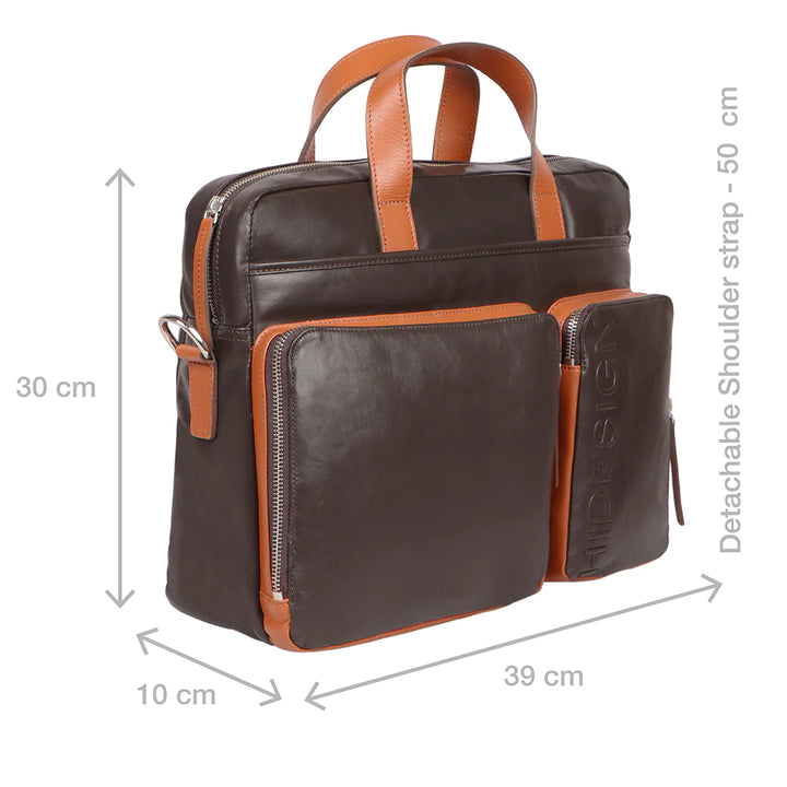 Men's Leather Messenger Bag, Magnetic Closure | Men's Leather Messenger Bag