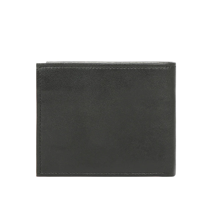 Leather Men's Bifold Wallet, Orange Color | Vibrant Contrast Bi-Fold Wallet