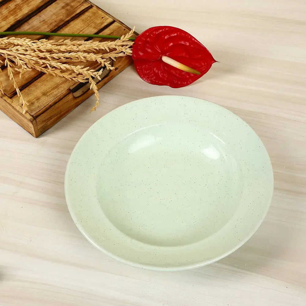 Ceramic Pasta Platter Set | Handmade Ceramic Pasta Platter Set - Pastel Green