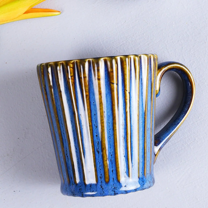 Blue Ceramic Mugs | Blue Elegance Exclusive Ceramic Mugs