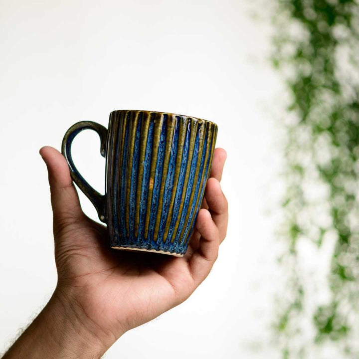 Blue Ceramic Mug | Exclusive Premium Ceramic Mug - Blue