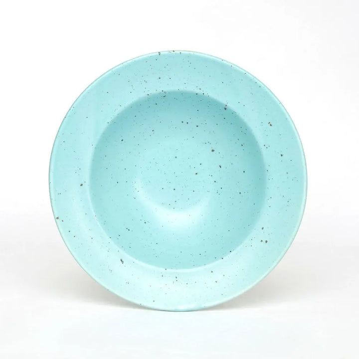 Ceramic Pasta Platter - Sky Blue | Handmade Ceramic Pasta Platter - Sky Blue