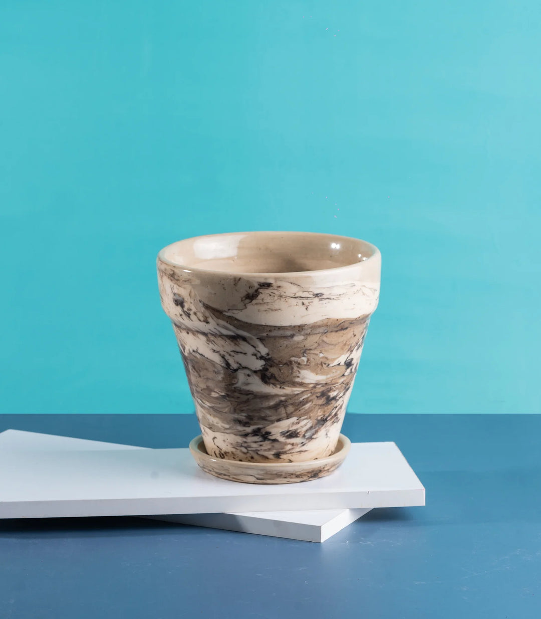 Mystique Ceramic Pots | Decorative 6 Inch Mystique Ceramic Pots