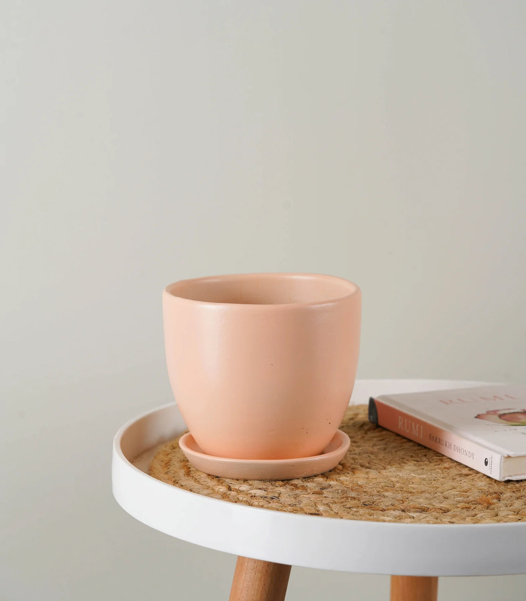 Ceramic Pot | Premium Blush Pink Millennial Ceramic Pot