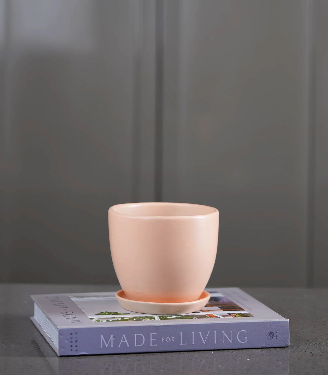 Ceramic Pot | Premium Blush Pink Millennial Ceramic Pot