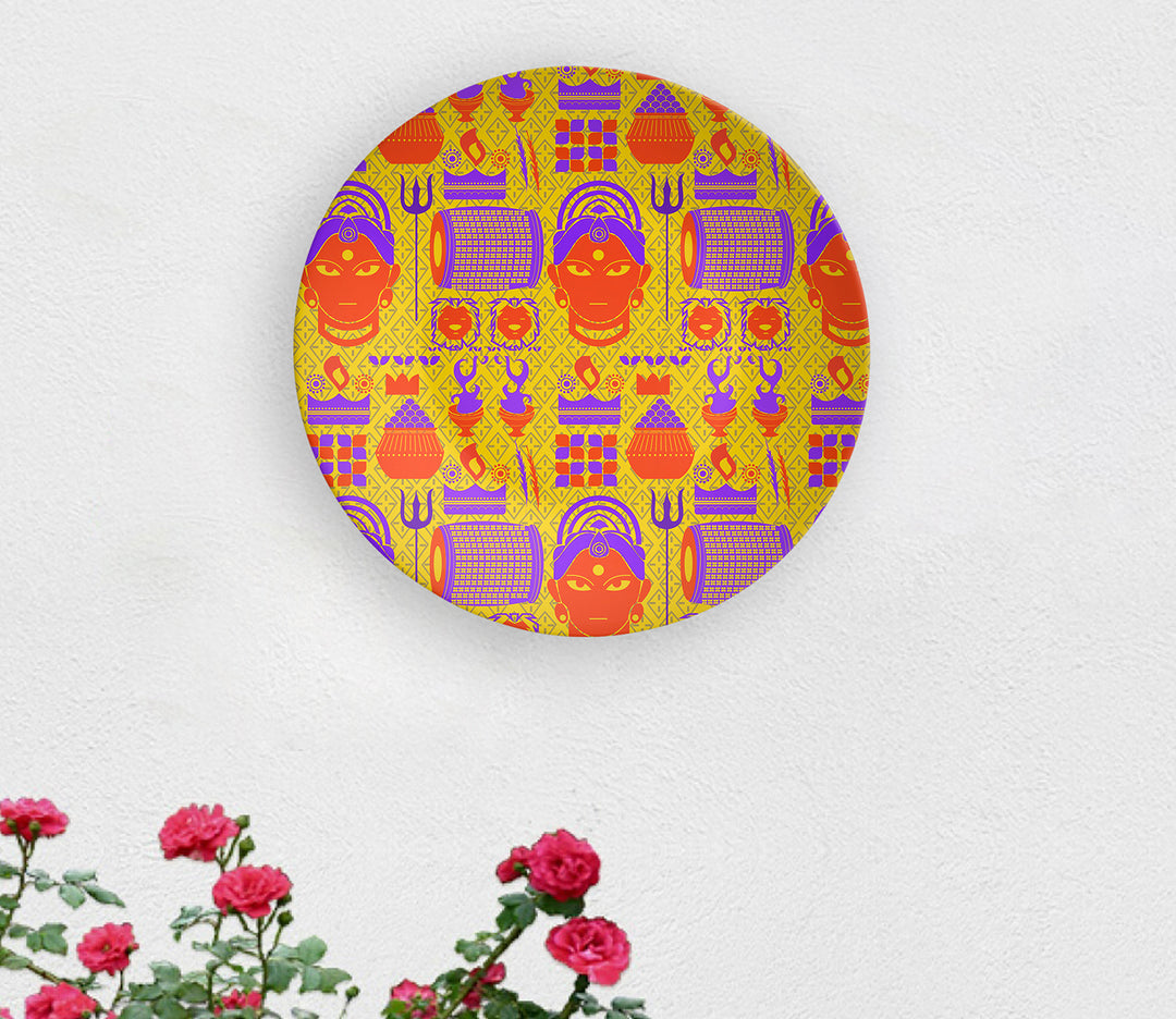 Culture Empowered Ceramic Decorative Wall Plate