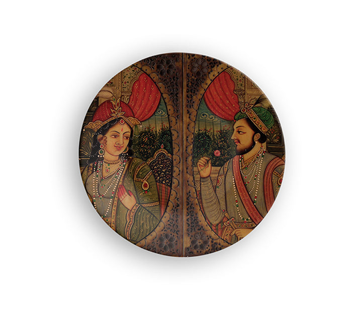 Ceramic Mughal Love Decorative Wall Plate