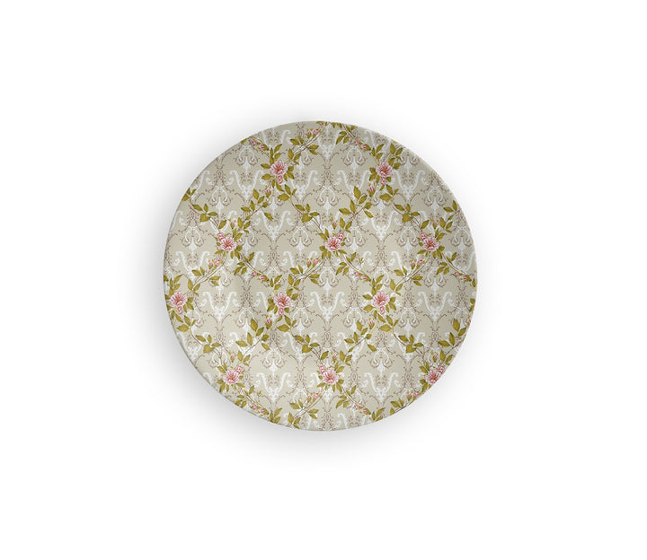 Floral Rush Ceramic Decorative Wall Plate