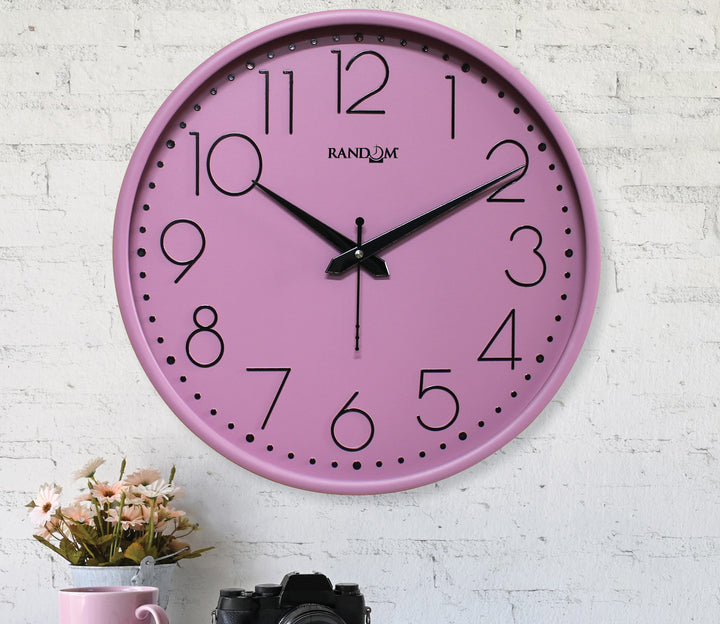 Pink Quartz Wall Clock