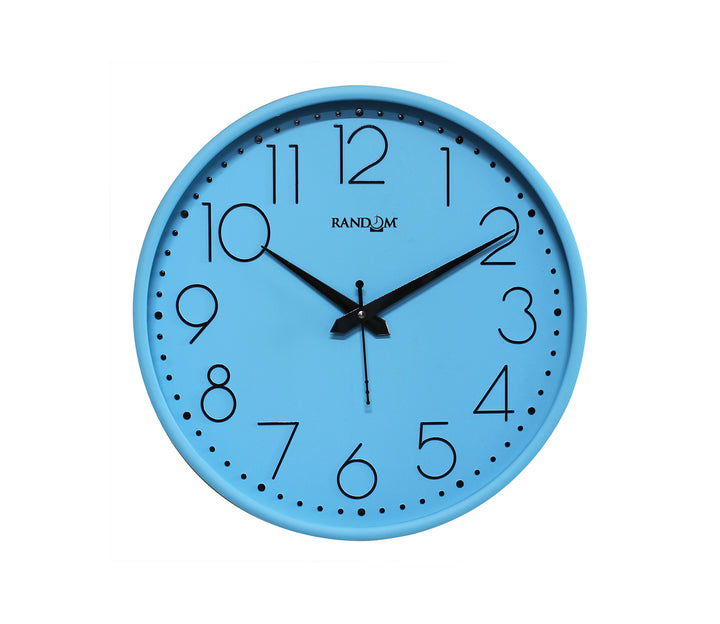 Sky Blue Quartz Wall Clock