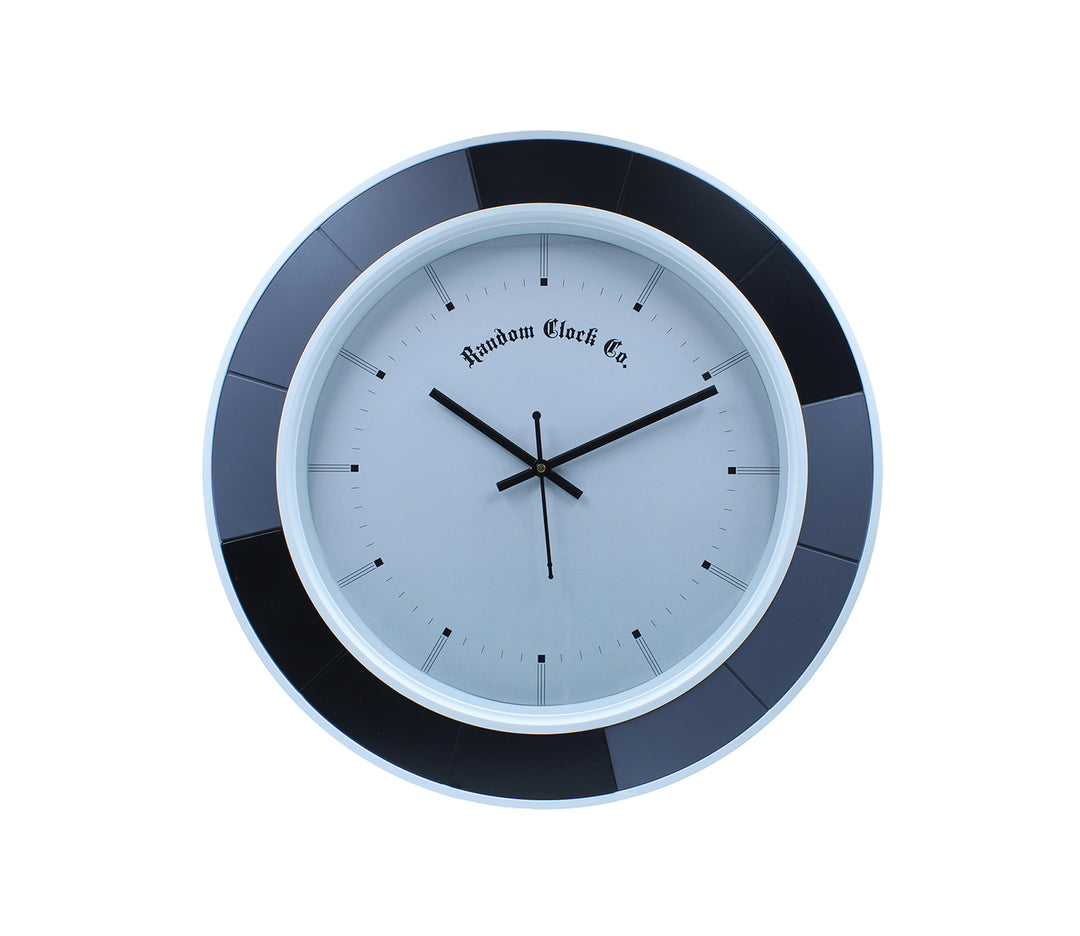 Multicolor Glass Cover Wall Clock