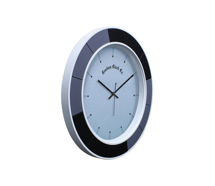 Multicolor Glass Cover Wall Clock