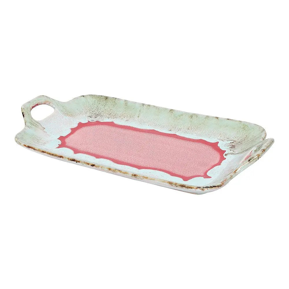 Handmade Pink Ceramic Serving Tray | Handmade Ceramic Serving Tray - Pink