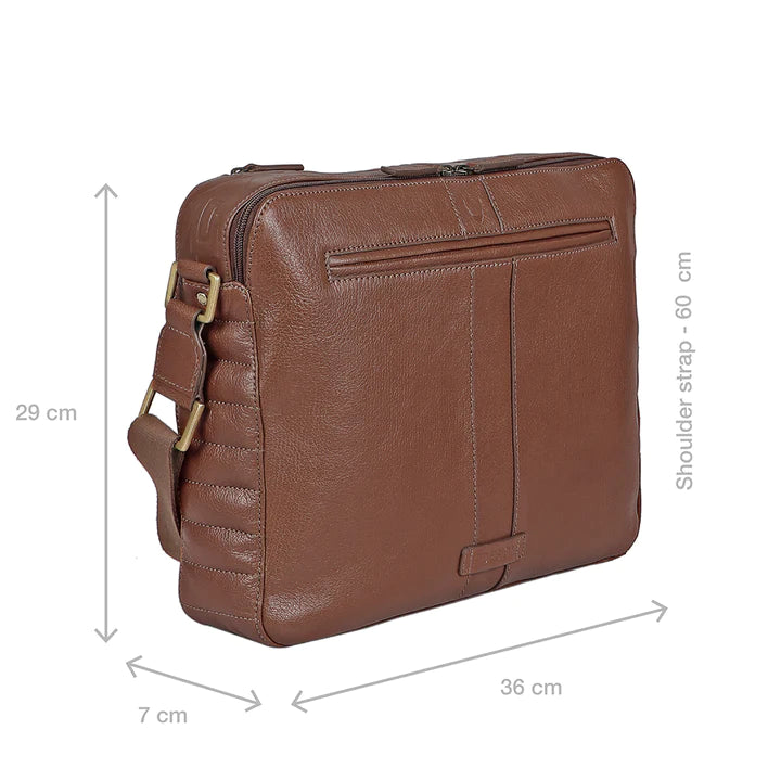 Men's Leather Crossbody Bag, Classic Style | Classic Elegance Men's Crossbody Bag