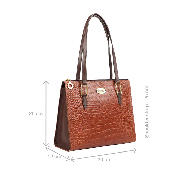 Tan Leather Tote Bag | Chic Tan Tote Bag