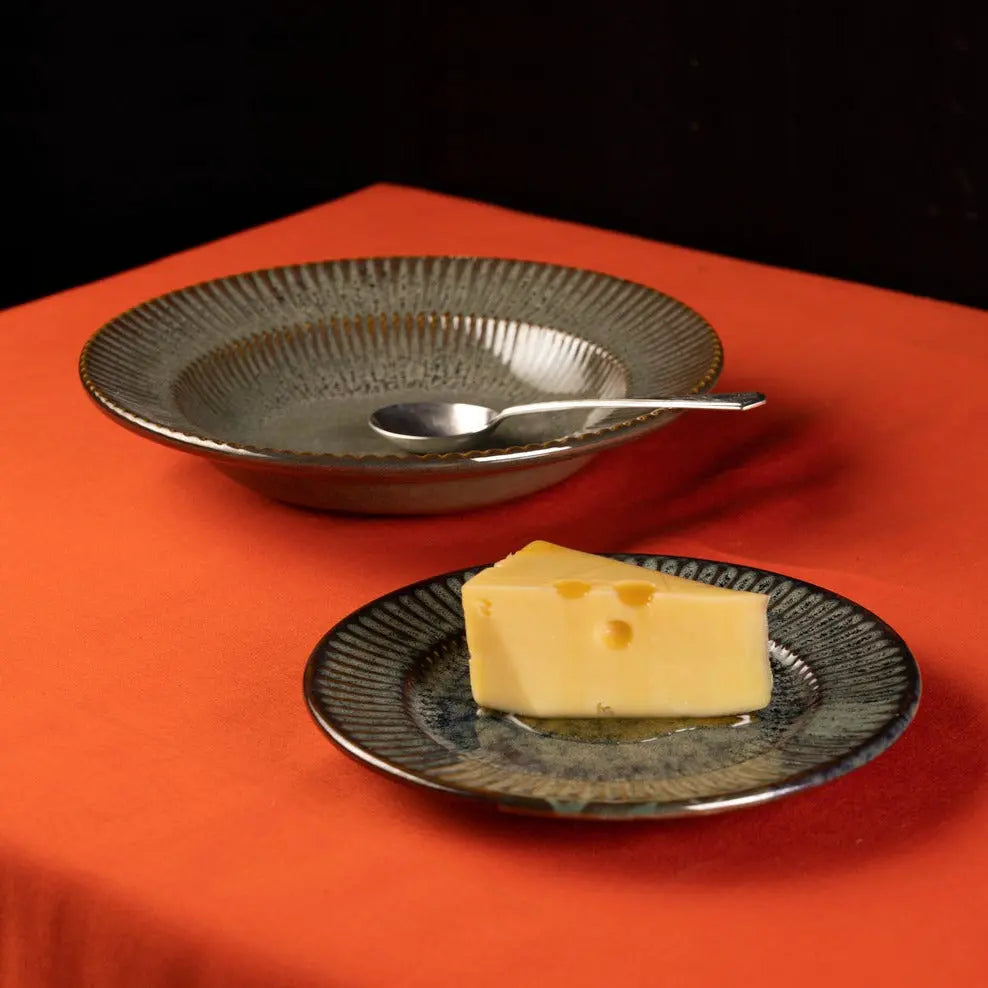 Handmade Ceramic Pasta Platter | Handmade Ceramic Pasta Platter - Brown