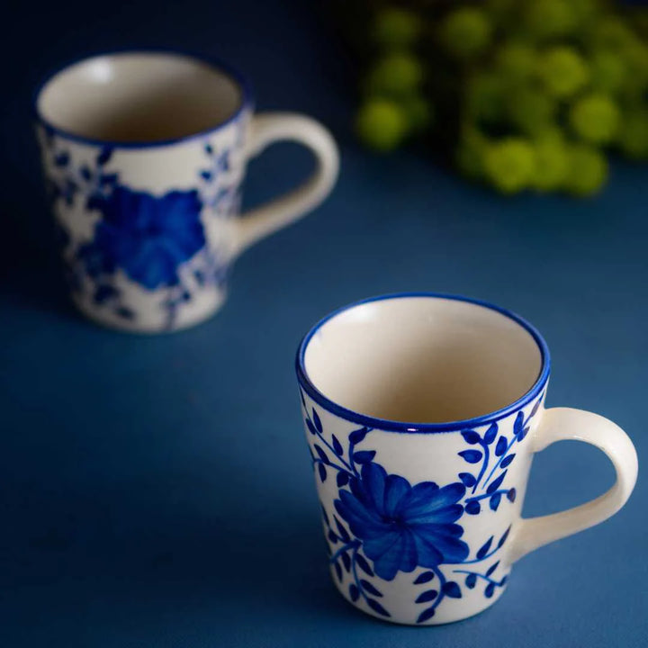 Blue Ceramic Coffee Mugs | Ceramic Coffee Mugs - Himalayan Blue