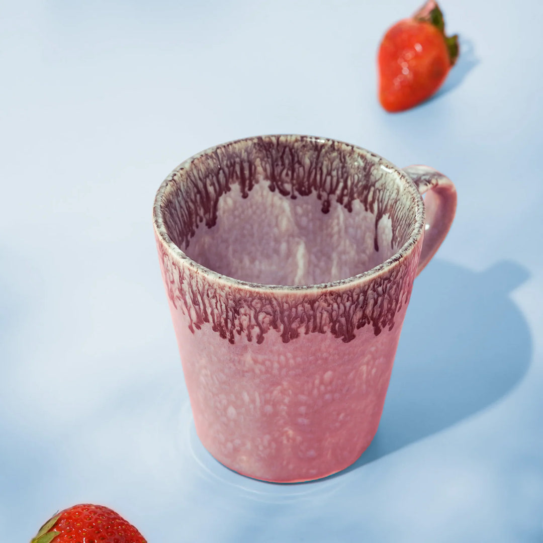 Pink Ceramic Coffee Mugs | Ceramic Coffee Mugs - Pink