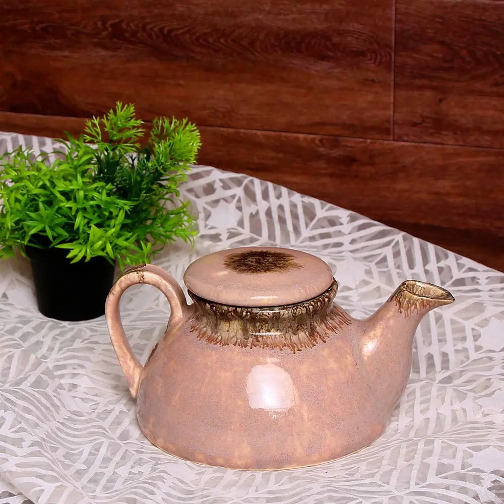 Pink Ceramic Tea Kettle | Premium Ceramic Tea Kettle - Pink