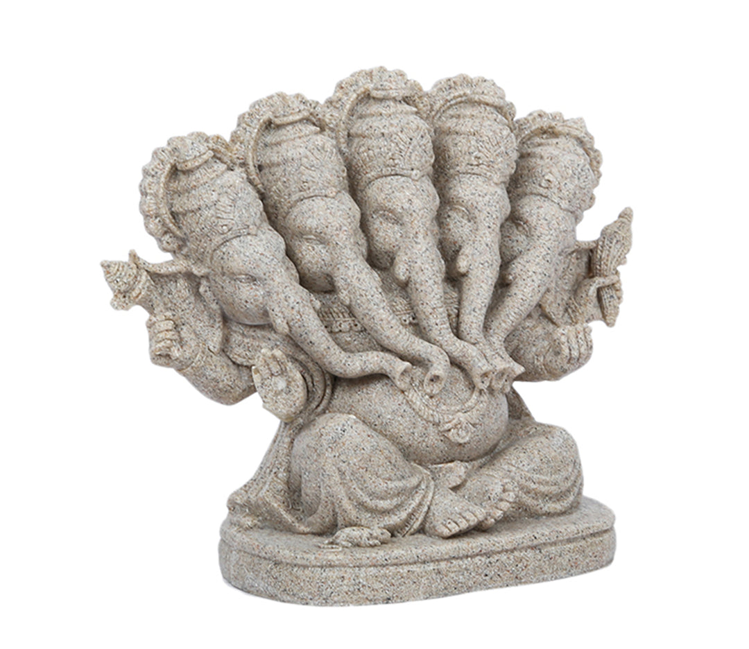 Captivating Stone Dust Ganesha Idol