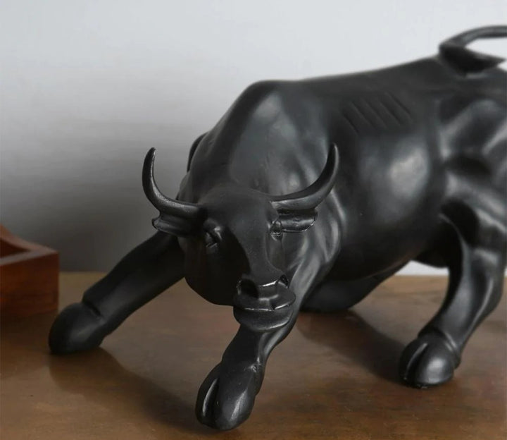 Surreal Charging Bull Sculpture | Surreal Charging Bull