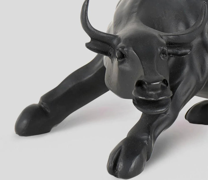 Surreal Charging Bull Sculpture | Surreal Charging Bull