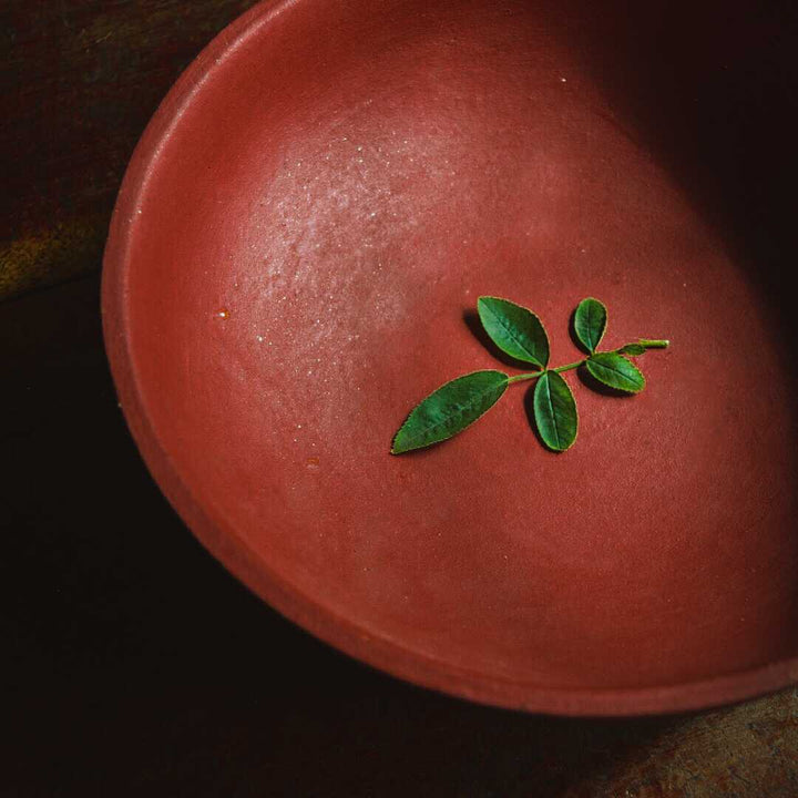 Small Handmade Terracotta Serving Bowl | Terracotta Exclusive Small Serving Bowl