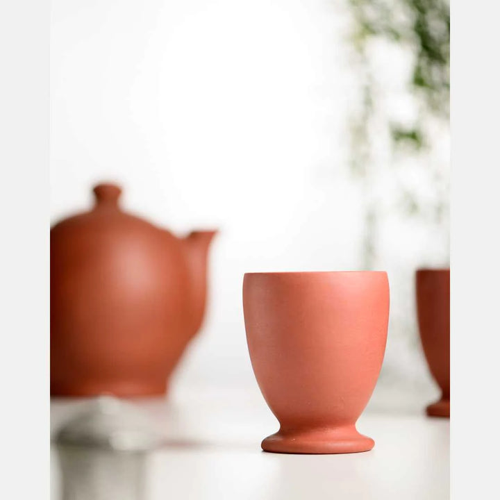 Handmade Wine Glass - Terra Cotta | Exclusive Handmade Wine Glass - Terra Cotta