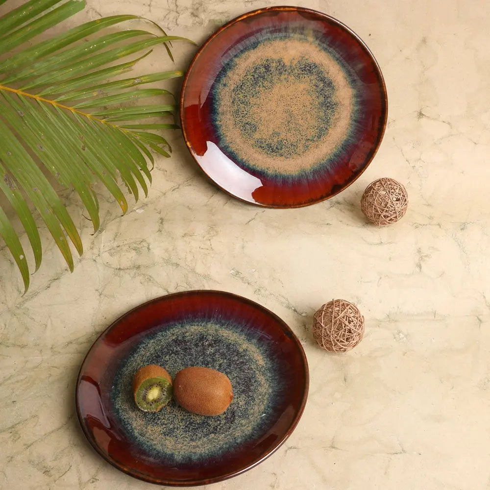 Ceramic Dinner Plate Set | Handmade Ceramic Dinner Plate Set