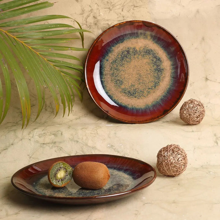 Ceramic Dinner Plate Set | Handmade Ceramic Dinner Plate Set