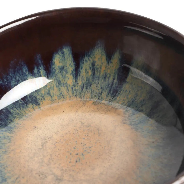 Handmade Ceramic Serving Bowl Set | Handmade Ceramic Serving Bowl Set - Brown